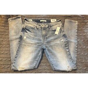 Men's PACSUN Stacked Skinny Distressed Jeans